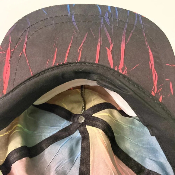 Vintage Reynolds Paint Splatter Atheltic Headwear Hap Snapback Nylon Cap - Picture 12 of 16